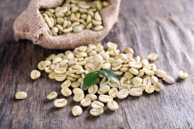 Yeşil kahve çekirdekleri 