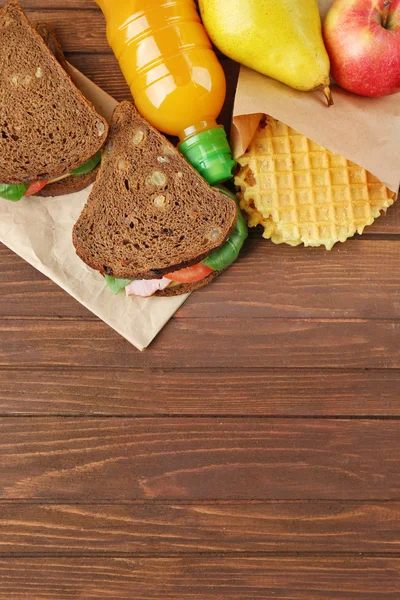 Kid school lunch — Stock Photo, Image