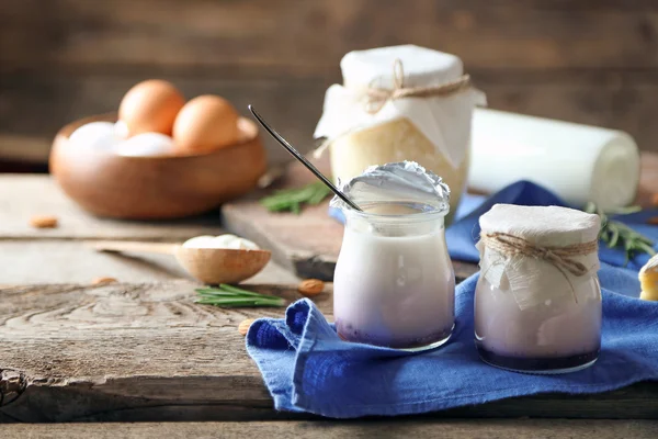 Set of dairy products — Stock Photo, Image