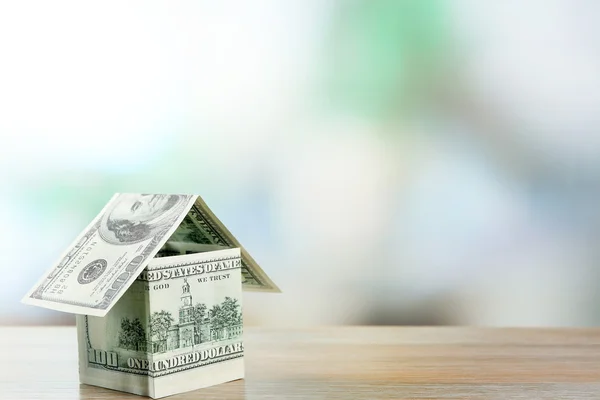 Money house, close up — Stock Photo, Image