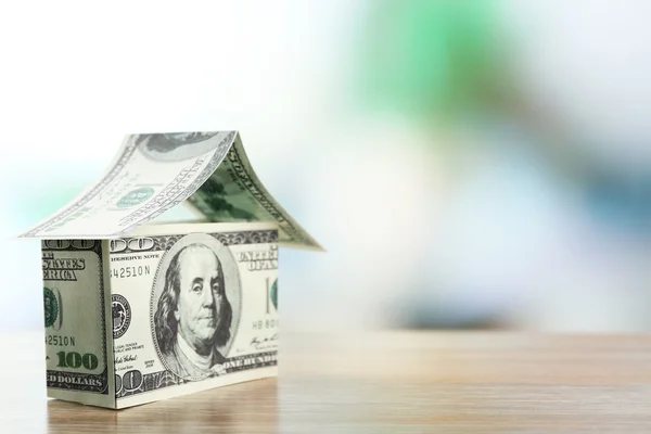 Money house, close up — Stock Photo, Image