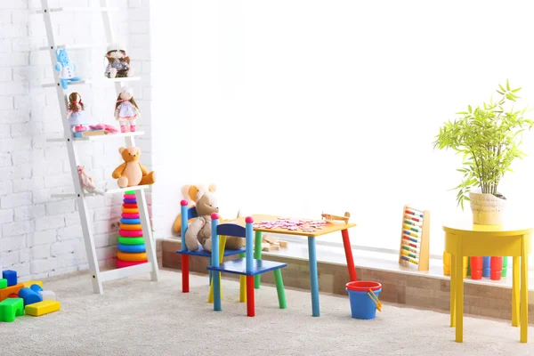 Vivid kids room view — Stock Photo, Image