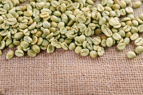 Green coffee beans — Stock Photo, Image