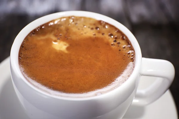 Tazza di caffè caldo — Foto Stock