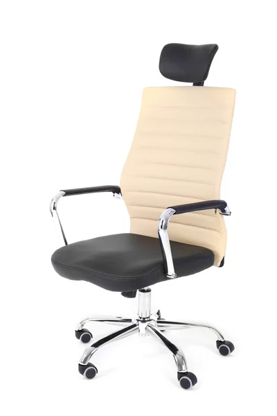 New office chair on white — Stock Photo, Image