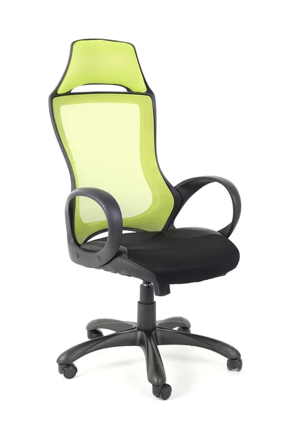 New office chair on white — Stock Photo, Image