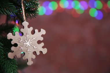 Dekor ile Noel ağacı 