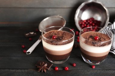 lezzetli tatlı çikolata ile 