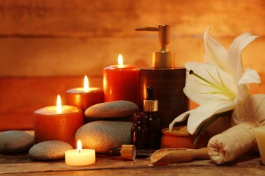 Spa set yakın çekim