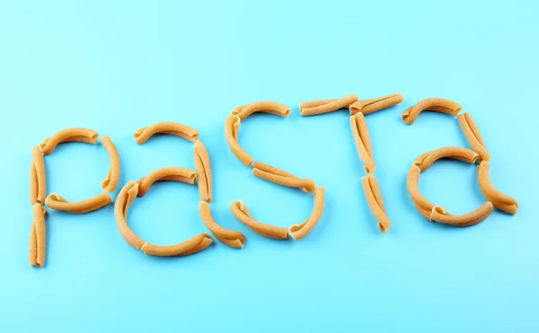 Pasta word gemaakt van casarecce — Stockfoto