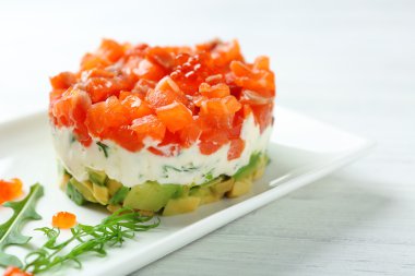Lezzetli Somon tartar