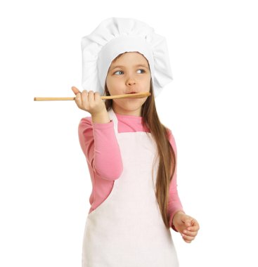 Güzel küçük kız. 