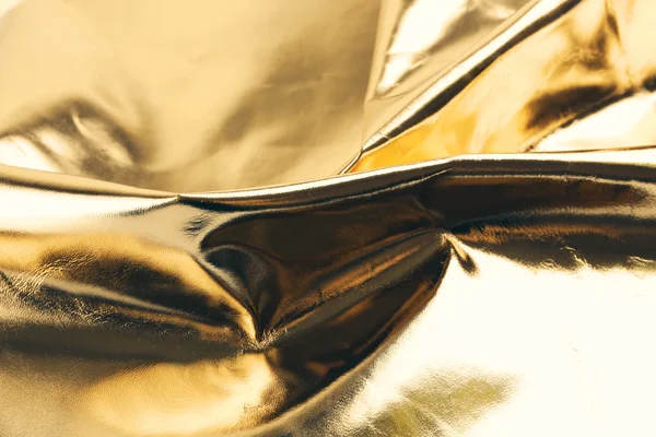 黄金の革の質感 — ストック写真