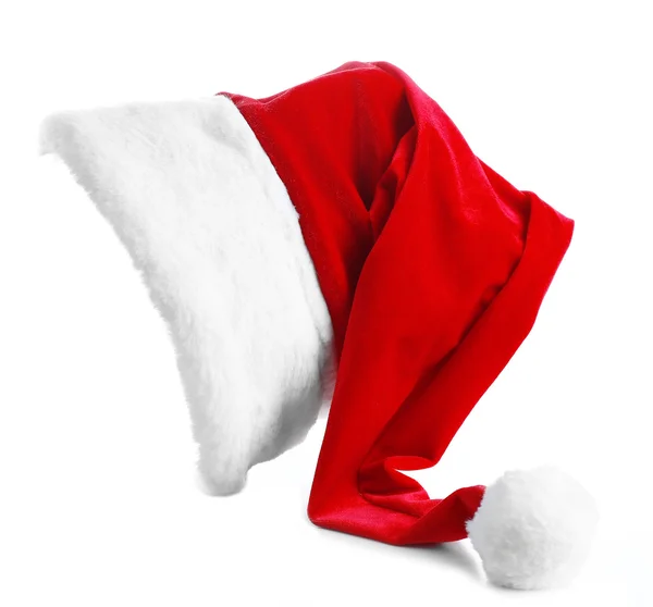 Sombrero rojo de Santa Claus — Foto de Stock