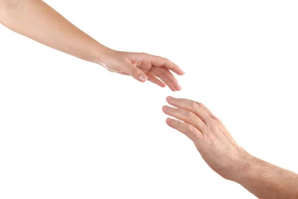 Person hilft Hand — Stockfoto