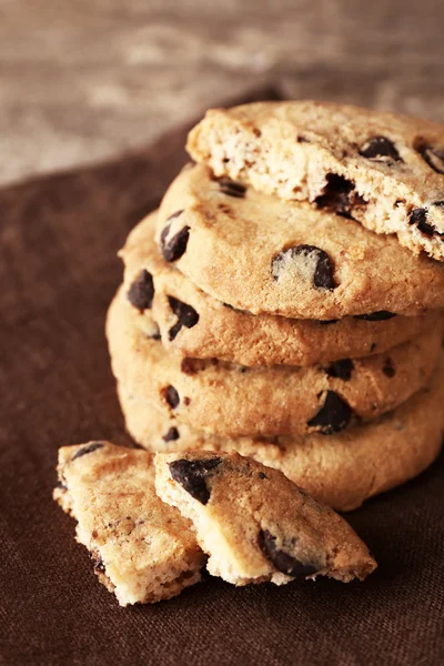 Galletas con chips de chocolate — Foto de Stock