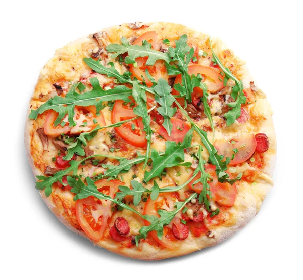 Leckere frische Pizza — Stockfoto