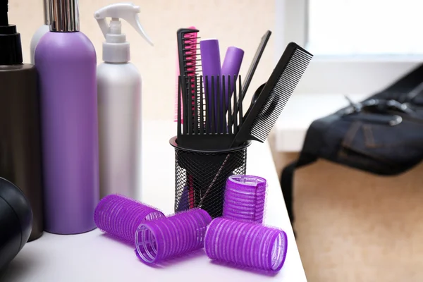 Professional hairdresser tools — Stock Photo, Image