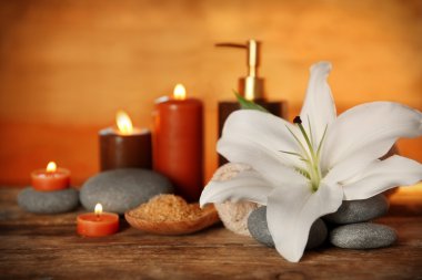 Güzel spa kompozisyonu 