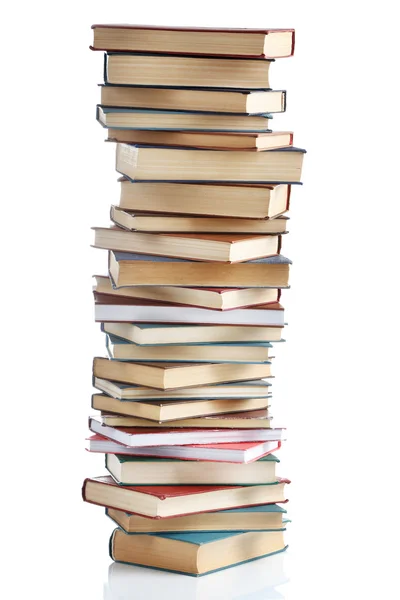 High stack of books — Stock Photo, Image