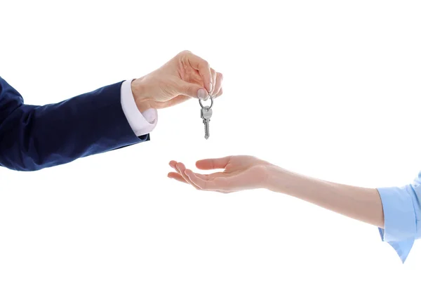 Male and female hands — Stock Photo, Image