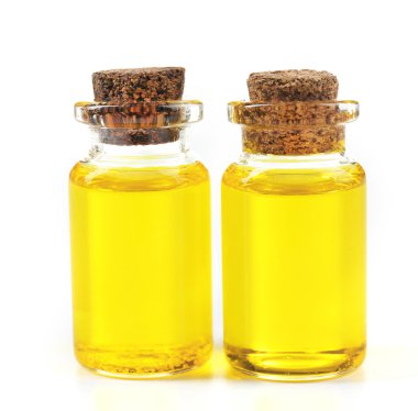 İzole çay petrol şişe