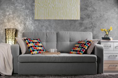 Tasarım iç kanepe ile