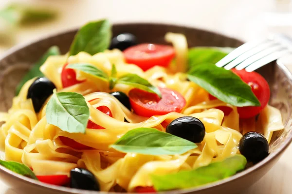 Heerlijke koude pastasalade — Stockfoto