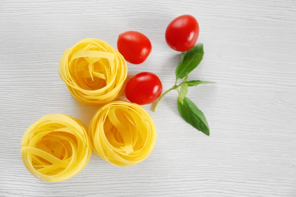 Pasta mit Kirschtomaten — Stockfoto