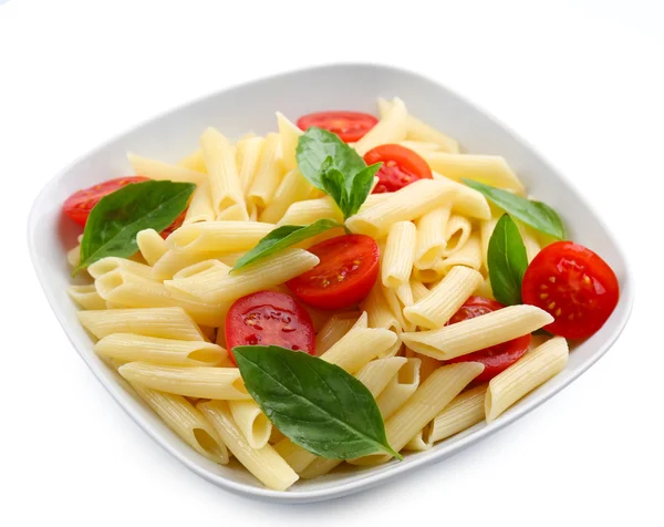 Pasta met kerstomaten — Stockfoto