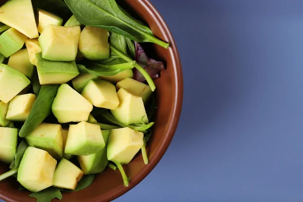 Insalata con avocado e acetosa — Foto Stock