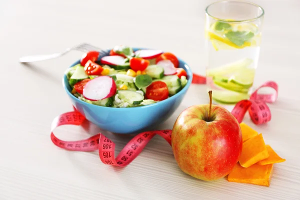 Färska vegetarisk sallad — Stockfoto