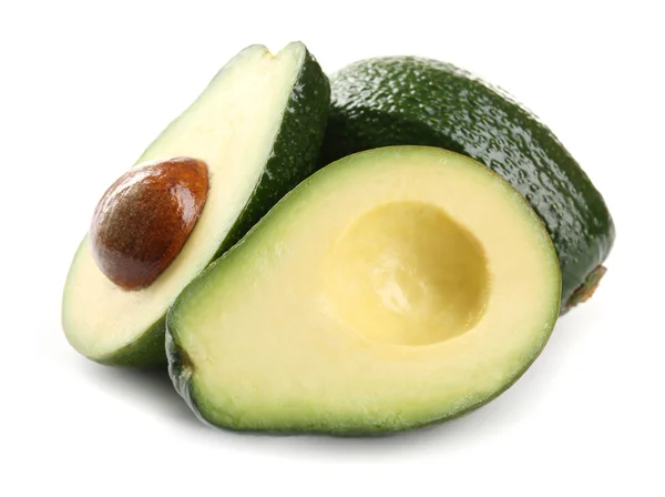 Helften van verse avocado — Stockfoto