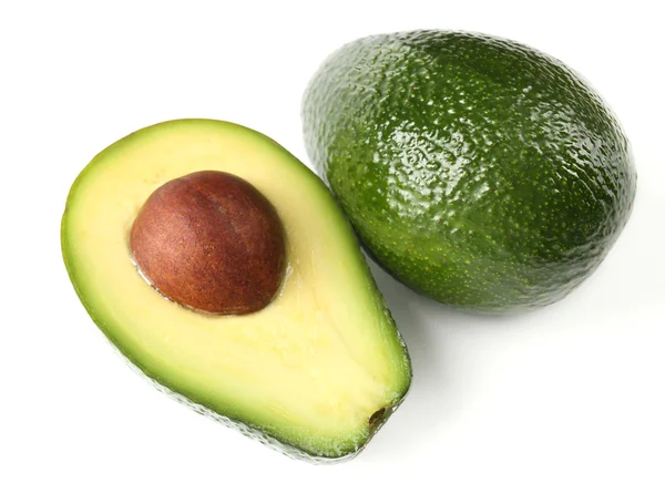 De helft van de verse avocado — Stockfoto