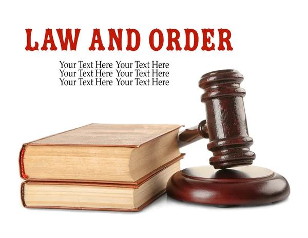 Law and order concept — Stock Photo, Image