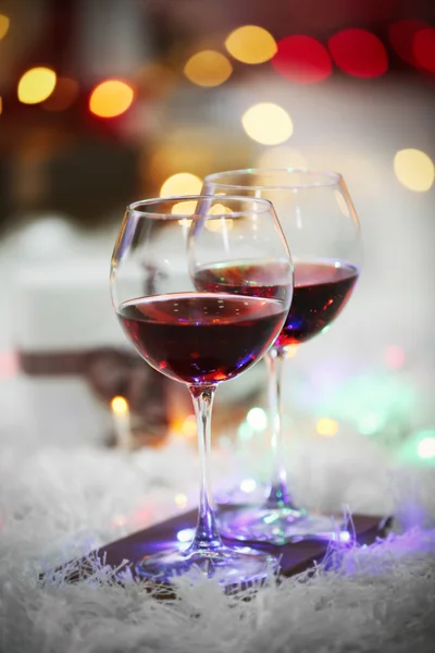 Dos copas de vino caliente — Foto de Stock