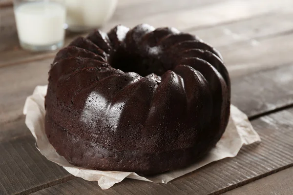 Schokoladen-Muffin-Kuchen — Stockfoto