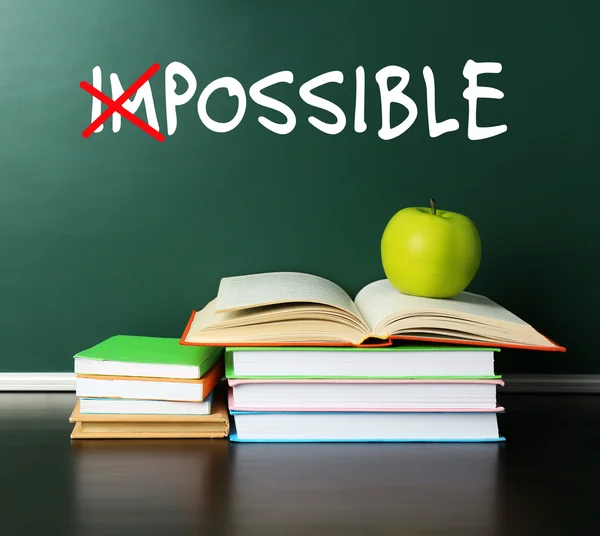 Word impossible transformed into possible — Stock Photo, Image