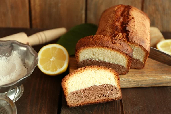 Leckeres süßes Kuchenbrot — Stockfoto