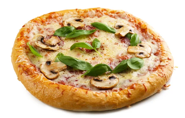 Deliziosa pizza gustosa con verdure — Foto Stock