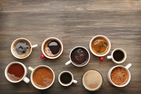 Tazas de café diferentes —  Fotos de Stock