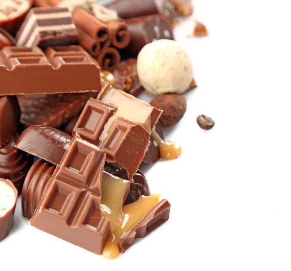 Assorted chocolate candies — Stock Photo, Image