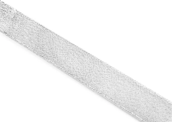 Straight gray ribbon — Stock Photo, Image