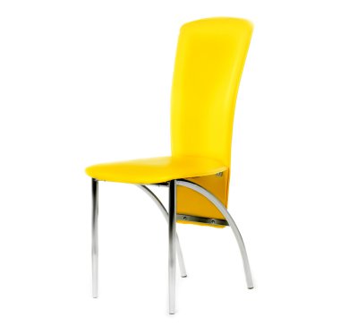 İzole sarı koltuğu