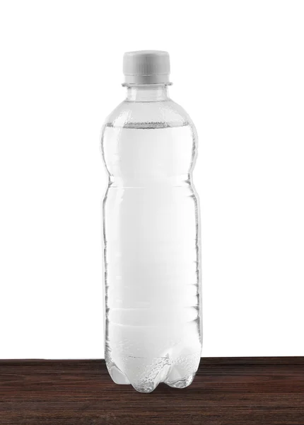 Mineral water in plastic bottle — Stock Photo, Image