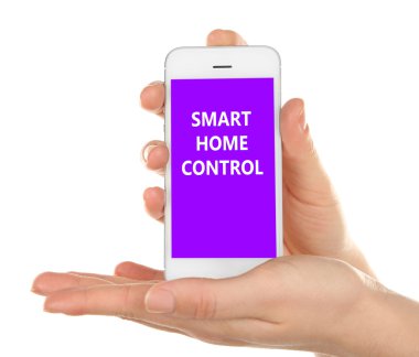 Akıllı ev kontrol kavramı.