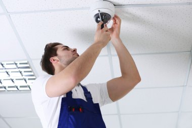 Çalışma profesyonel Cctv teknisyen.
