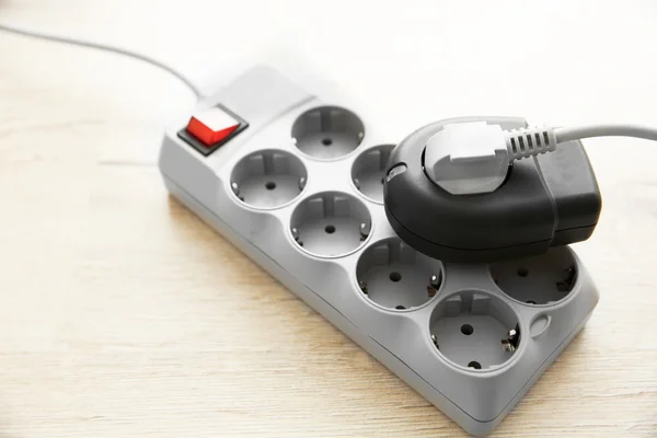 Power strip, closeup — Stock Photo, Image