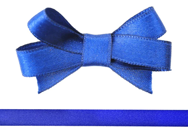 Satin bow and ribbon — Stock Photo, Image