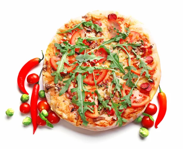 Deliciosa pizza fresca —  Fotos de Stock